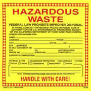 Preview of Hazardous Waste Label