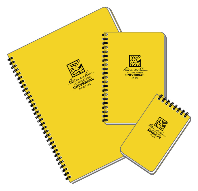 Spiral-Bound Notebooks by Rite in the Rain - Spiral-Bound Field Notebooks -  Best Price Guarantee